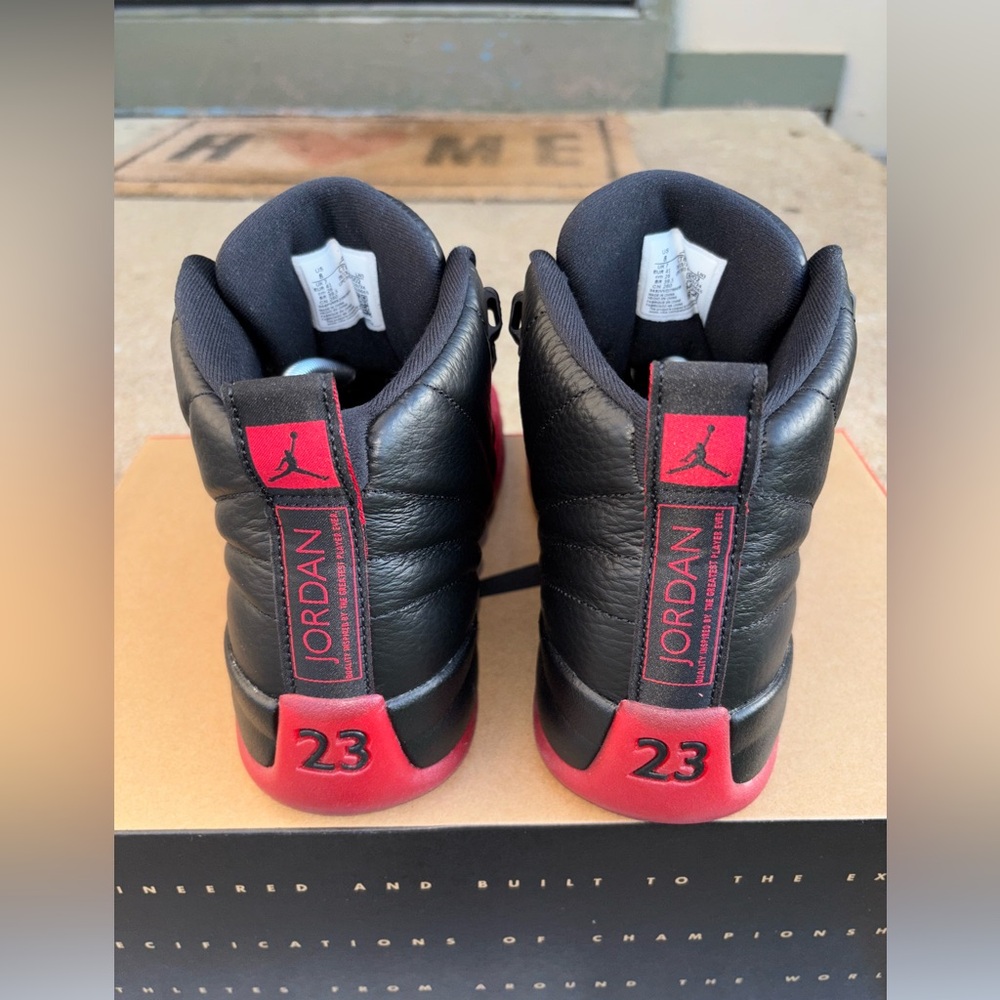 Air Jordan 12 retro OG  ‘Flu Game’(2024) Sz 8 men’s , like Brand new - Picture 5 of 10